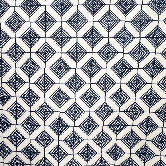 Magnolia Lane Tech Medium Masters Blue Quarter-Zip Sleeveless Polo Shirt 50SPF - Picture 6 of 9